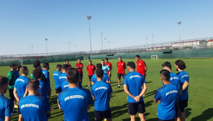 Serik Belediyespor’un 3. etap kampı başladı