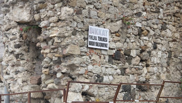 Sinop’un tarihi surlarında restorasyon başlıyor