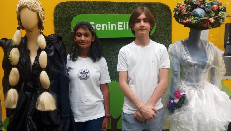 Şişli’de çocuklar iklim değişikliğine dikkat çekti