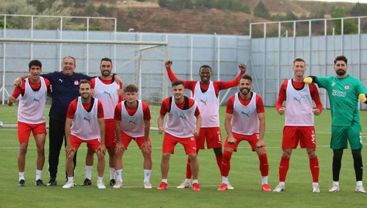 Sivasspor, Dinamo Batumi maçı hazırlıklarına başladı