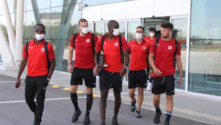 Sivasspor kafilesi Trabzon’a ulaştı