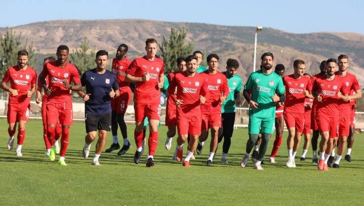 Sivasspor, Trabzon maçına hazırlanıyor