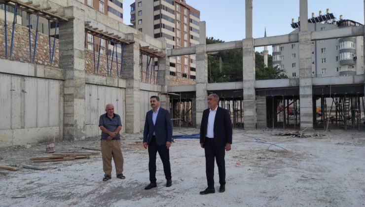 Spor kompleksi yapımından sona yaklaşıldı