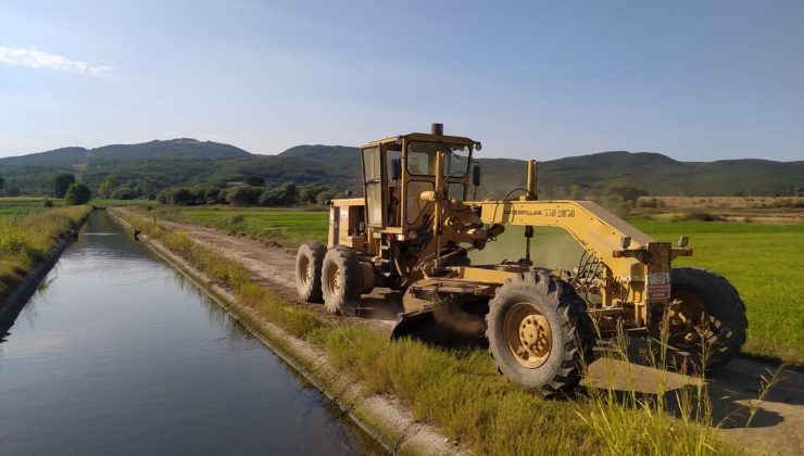 Sulama Birliğinden kırsal yollara bakım