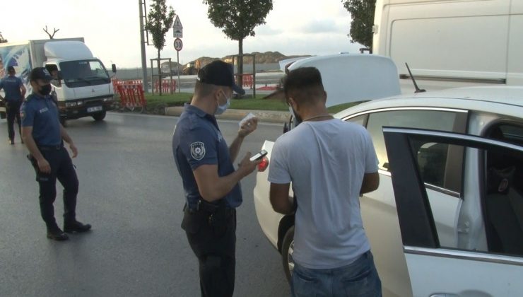 Sultangazi’de polis ekipleri tarafından “şok uygulama” yapıldı
