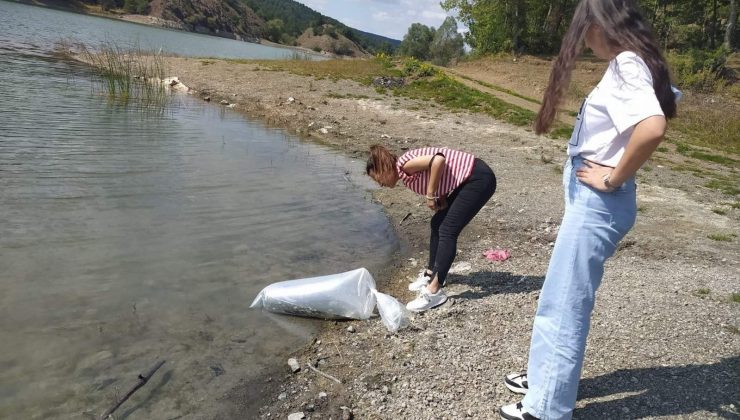 Sungurlu’da göletlere 14 bin sazan yavrusu bırakıldı