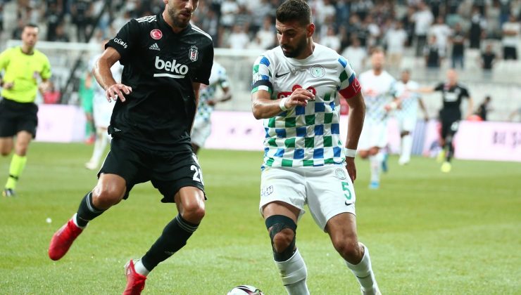 Süper Lig: Beşiktaş: 1 – Çaykur Rizespor: 0 (İlk yarı)