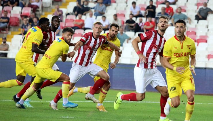 Süper Lig: D.G. Sivasspor: 1 – Göztepe: 0 (İlk yarı)