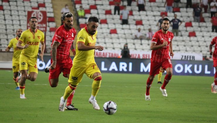 Süper Lig: FT Antalyaspor: 1 – Göztepe: 0 (İlk yarı)
