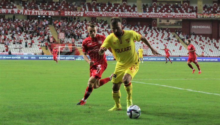 Süper Lig: FT Antalyaspor: 1- Göztepe: 1 (Maç sonucu)