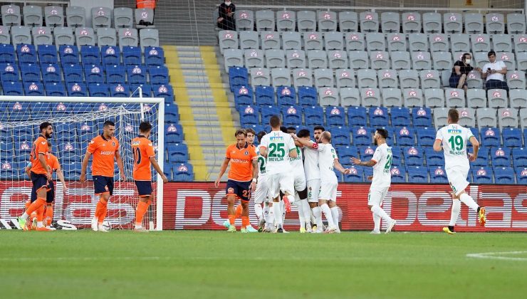 Süper Lig: Medipol Başakşehir: 0 – A. Alanyaspor: 1 (İlk yarı)