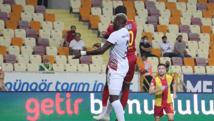 Süper Lig: Yeni Malatya: 1- Gaziantep FK: 0 (İlk yarı)