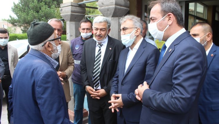 Taner Yıldız Tomarza’yı ziyaret etti