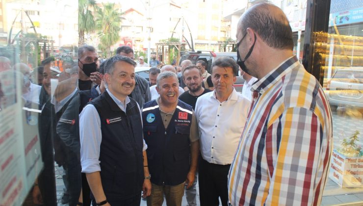 Tarım ve Orman Bakanı Bekir Pakdemirli Türkeli’de