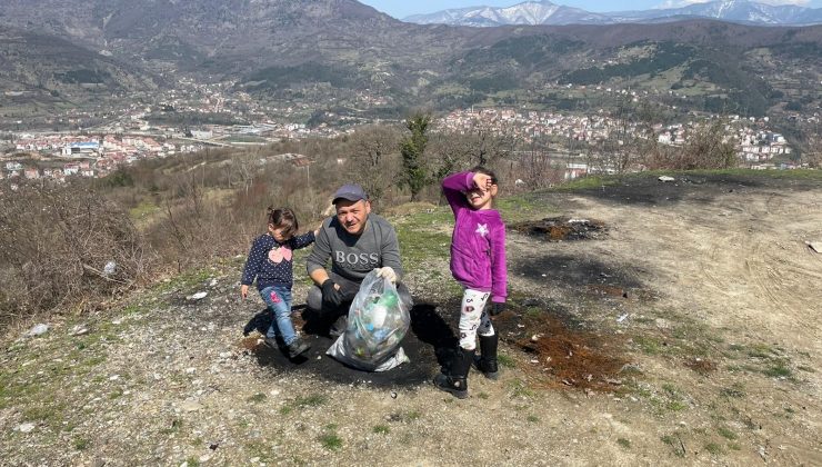 Tatile gelen gurbetçinin çevre duyarlılığı