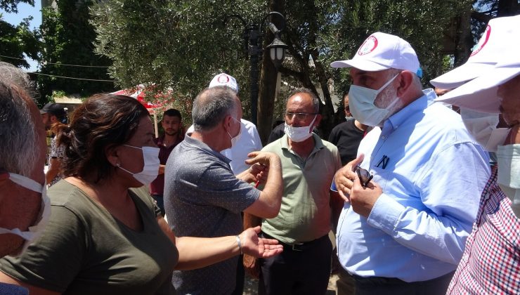 TBMM Başkanvekili Bilgiç evi yanan vatandaşa seslendi