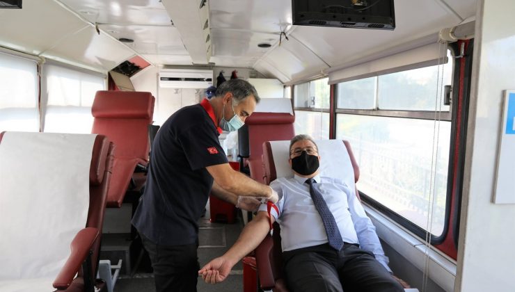 TCDD 7. Bölge Müdürlüğü’nden kan bağışına destek