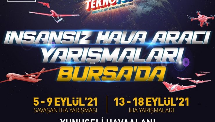 TEKNOFEST 2021 İHA yarışları Bursa’da yapılacak