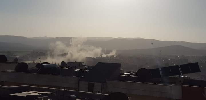 Terör örgütü PKK’dan Afrin’e saldırı: 6 yaralı