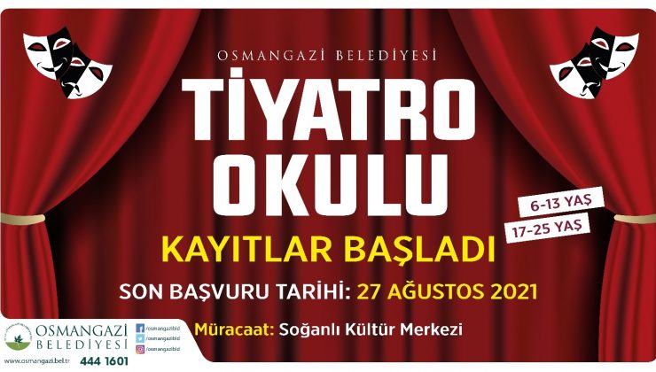 Tiyatro tutkunları Osmangazi’de buluşacak