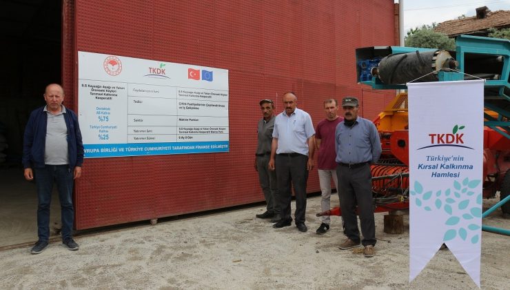 TKDK desteğiyle makine parkuru kurdular