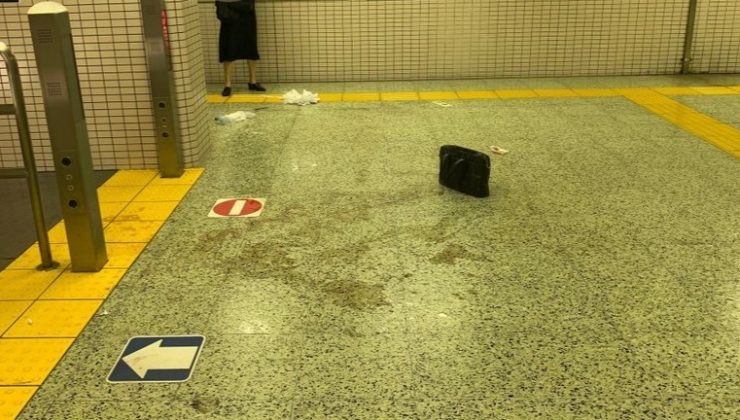Tokyo metrosunda asitli saldırı dehşeti: 2 yaralı
