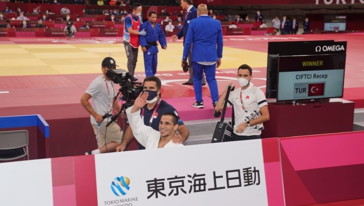 Tokyo’da ilk madalya Recep Çiftçi’den