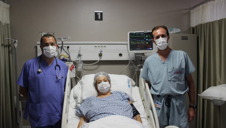 Toplardamarları tıkalı hastaya 3 aşamalı tedavi yöntemi