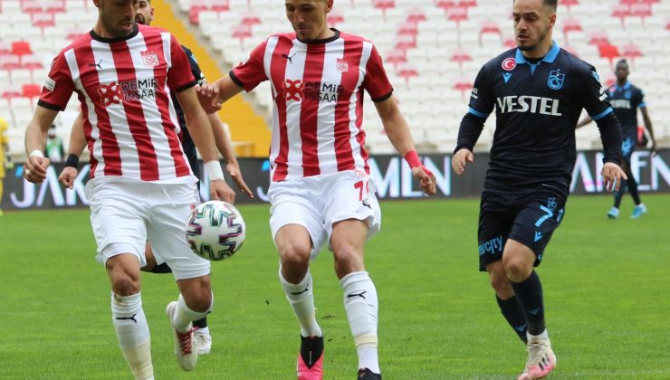 Trabzonspor ile Sivasspor 31. randevuda