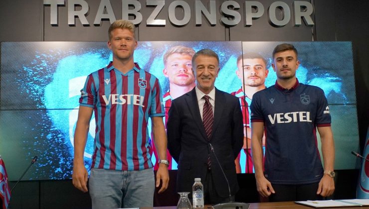 Trabzonspor’dan Cornelius ve Dorukhan Tökez’e imza töreni