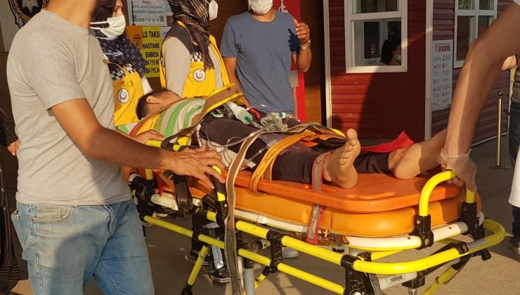 Torununu fark edemedi, üzerinden geçti