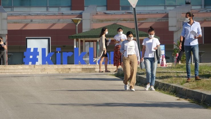 Trakya’da KPSS Öğretmenlik Alan Bilgisi Testi heyecanı yaşandı