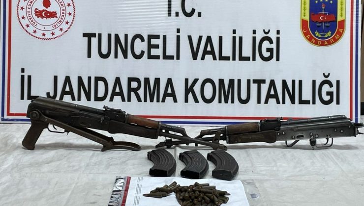 Tunceli’de 2 sığınak imha edildi: Çok sayıda mühimmat ele geçirildi