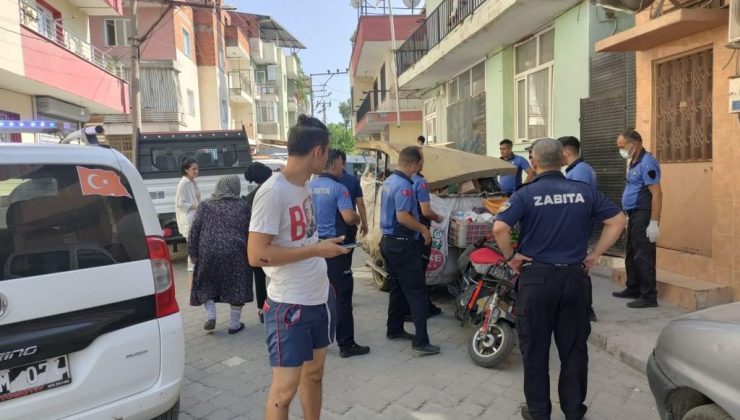 Turgutlu’da kağıt toplayıcılarına yönelik denetim yapıldı