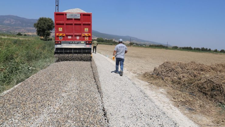 Turgutlu’da yollar yenileniyor