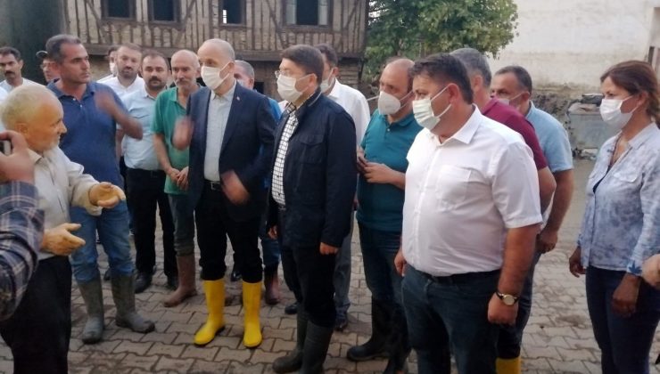 TÜRK-İŞ Genel Başkanı Atalay, afet bölgesinde incelemelerde bulundu