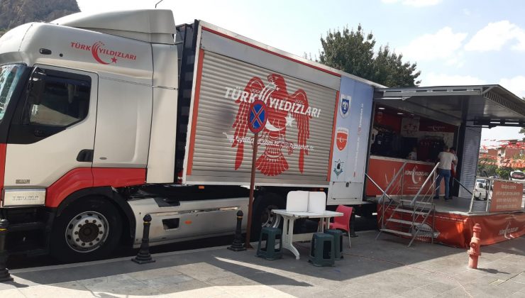 Türk Yıldızları Tırı Afyonkarahisar’da