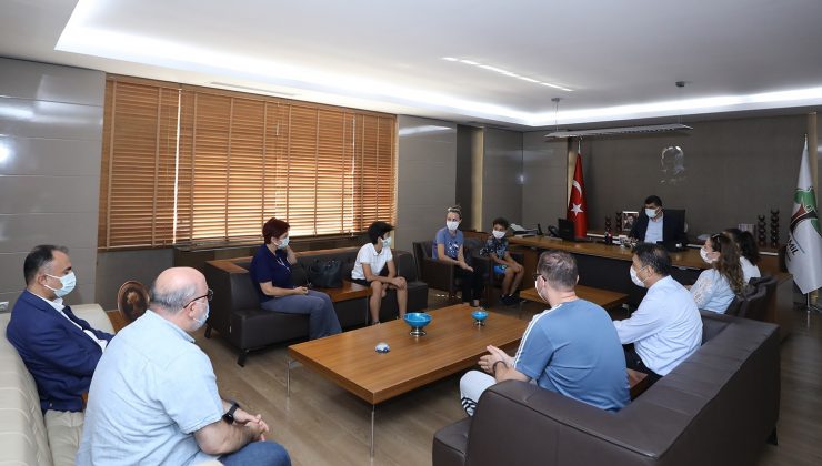 Türkiye şampiyonası öncesi Fadıloğlu’nu ziyaret ettiler