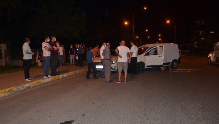 Ticari araç kazaya yol açtı