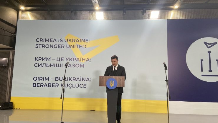 Ukrayna Devlet Başkanı Zelenskiy: “Kırım’ın kurtuluşu için geri sayım başladı”