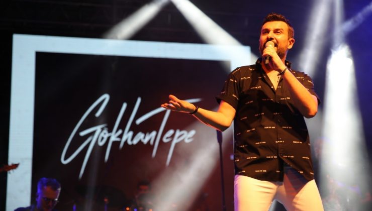Ünlü şarkıcı Gökhan Tepe Kocaeli’yi salladı