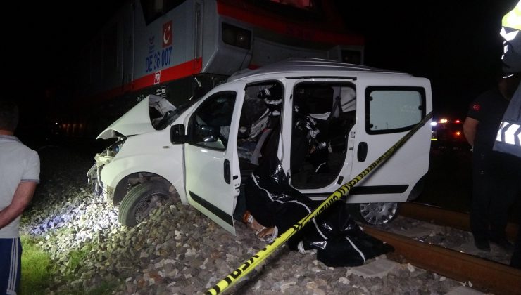 Uşak’ta tren kazası: 2 ölü