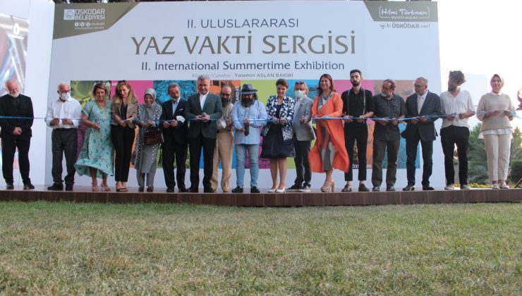 Üsküdar’da “2. Uluslararası Yaz Vakti Sergisi” sanatseverlerle buluştu