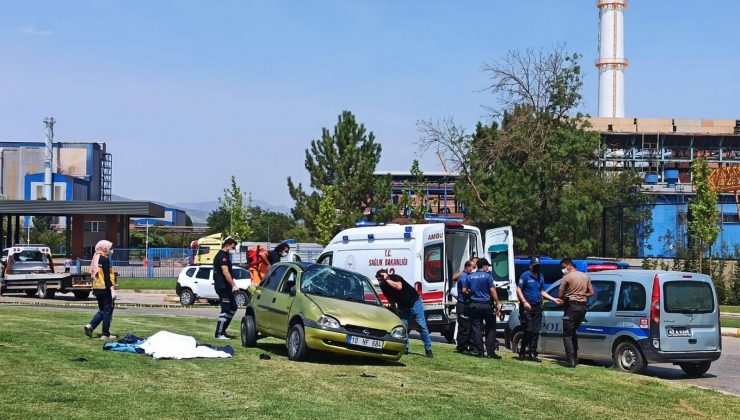 Uzman Çavuş eşini almaya giderken kazada hayatını kaybetti