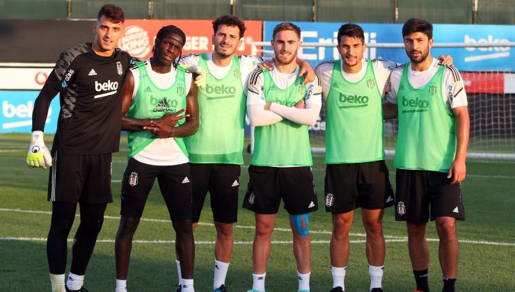 Valentin Rosier, Beşiktaş’la ilk antrenmanına çıktı