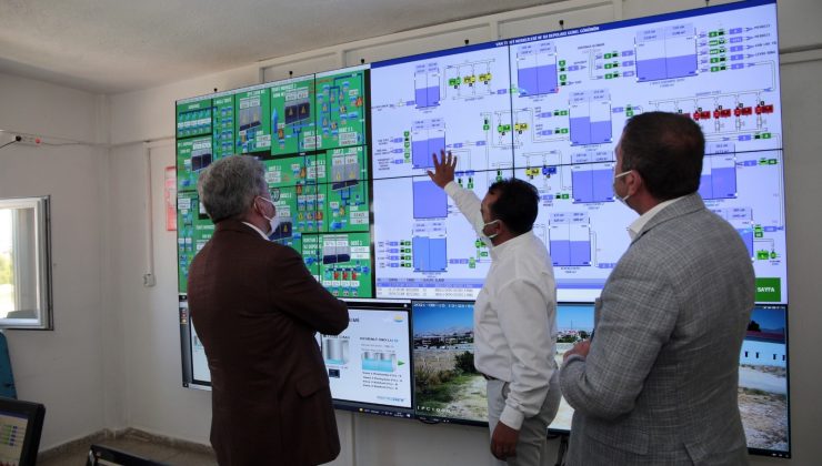 Vali Bilmez, arıtma tesisini inceledi