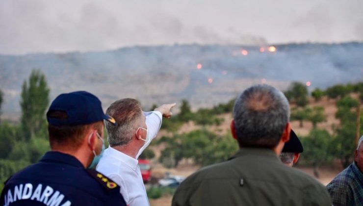 Vali Gül’ün yangın hassasiyeti