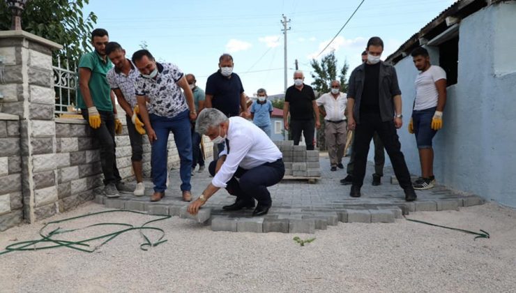 Vali Makas, köylerde incelemelerde bulundu