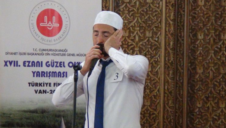 Van’da Ezanı güzel okuma yarışması Türkiye finali yapıldı
