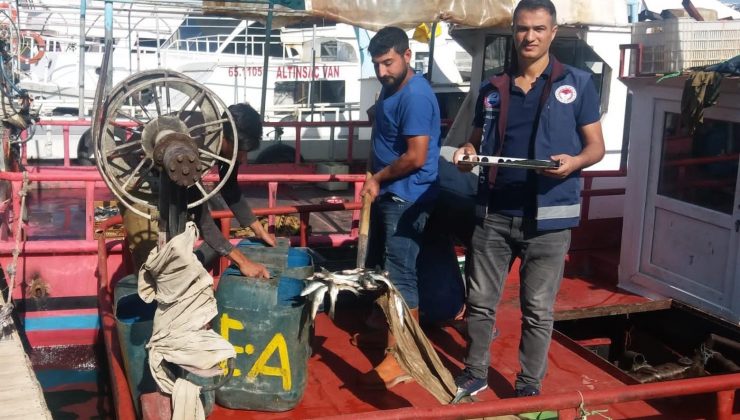 Van’da su ürünleri denetimi